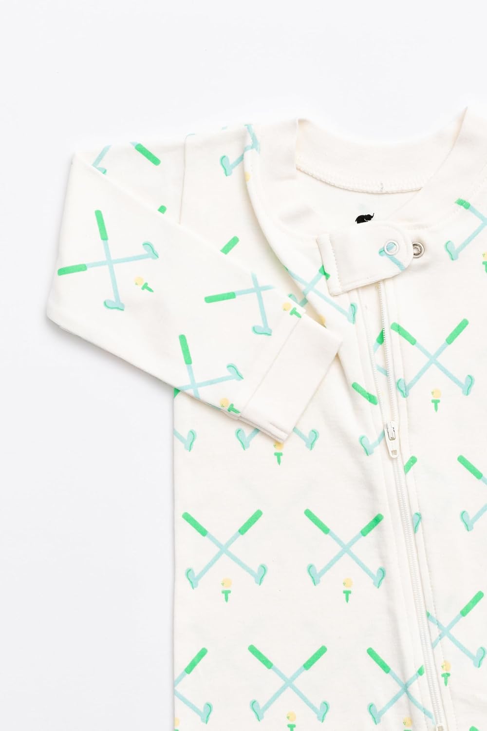 MONICA + ANDY Baby Organic One-Piece Baby Pajamas