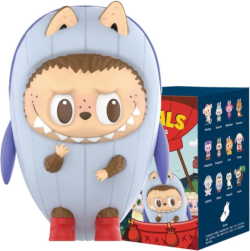 POP MART The MONSTERS Animals Series, 12PCs The MONSTERS Blind Box Figures, Random Design Action Figures Collectible Toys Home Decorations, Holiday Birthday Gifts for boys and girls, Whole Set