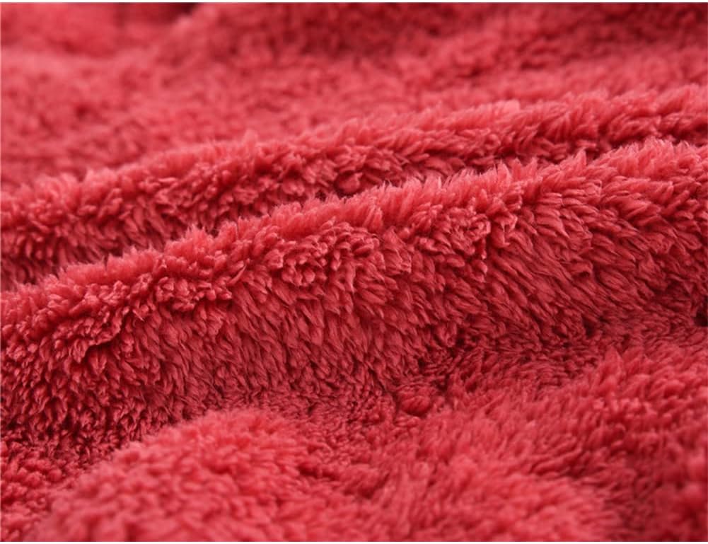 AIWUHE Toddler Boys Girls Hooded Jacket Fleece Hoodie Winter Warm Solid Color Teddy Coat Zip-up Bear Ear Sweater Fall Clothes