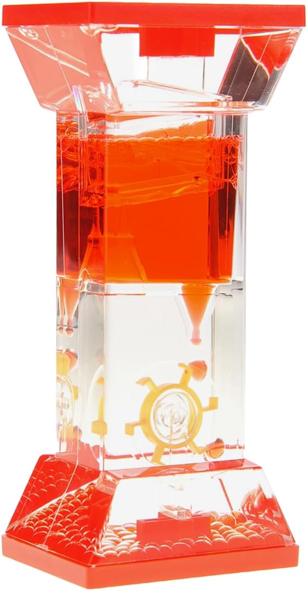 PowerTRC Liquid Motion Bubbler Sensory Toy, Fidget Toy for Desk Tops | Calming and Relaxing ADHD, Anxiety, and Autism Toy for Kids and Adults