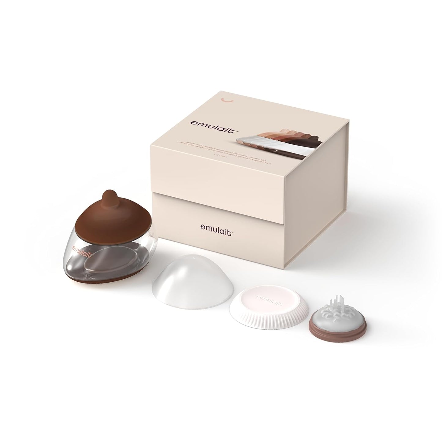 Anatomy Bottle Breast Shaped Baby Bottle - Deep - Shape 4 (Most Common)-Responsive Flow Valve