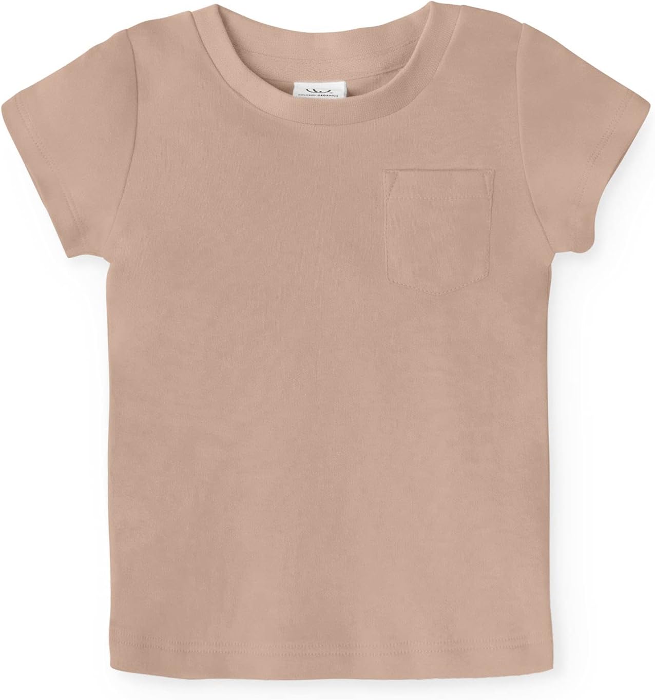 Colored Organics - Organic Cotton Toddler Short Sleeve Shirts - Baby Toddler and Kids Tops - Girls and Boys Tees