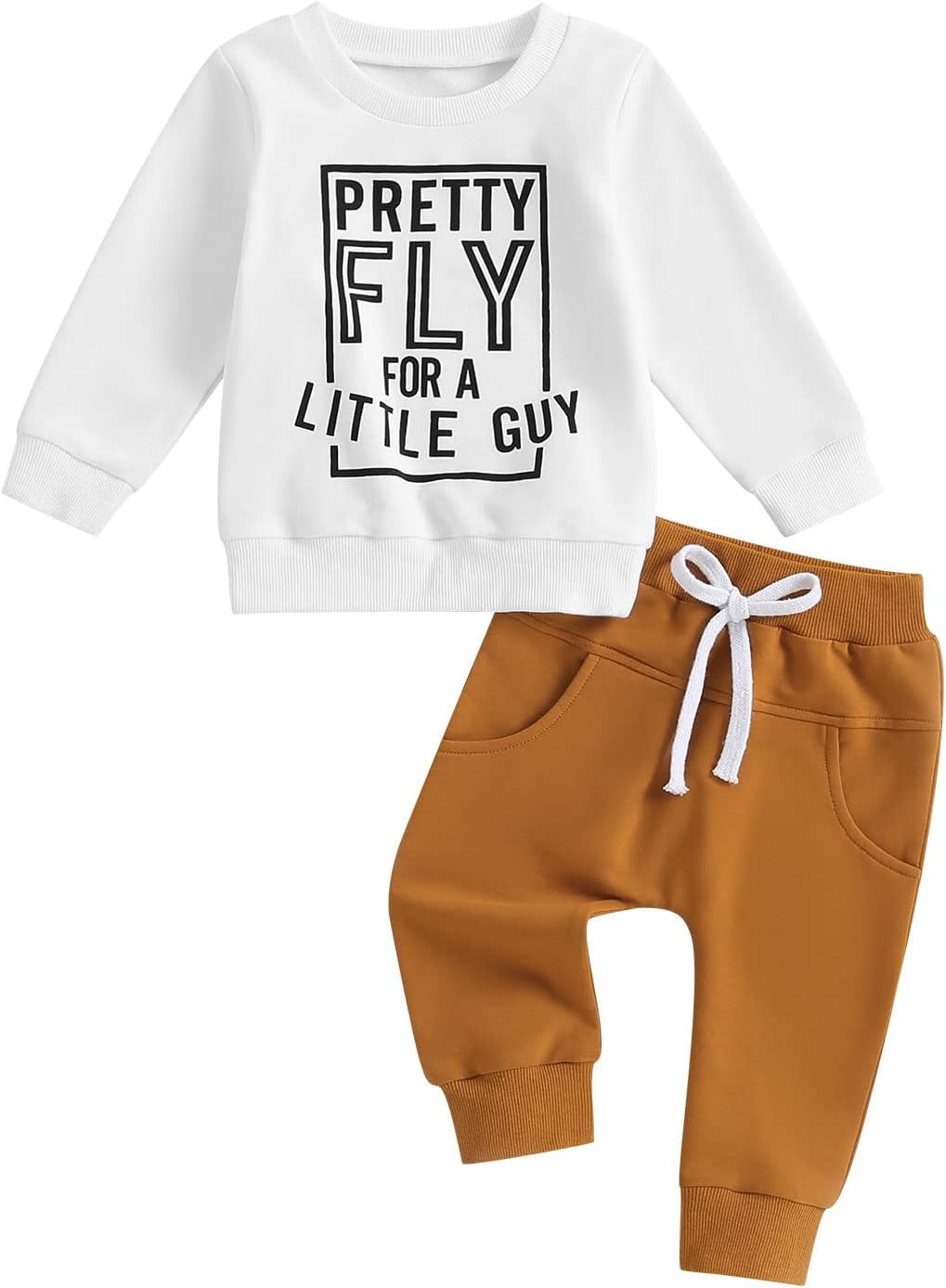 Baby Boy Clothes Fall 6 12 18 24 Months Football Long Sleeve Pullover Tops & Pant Sets Toddler Winter Outfits