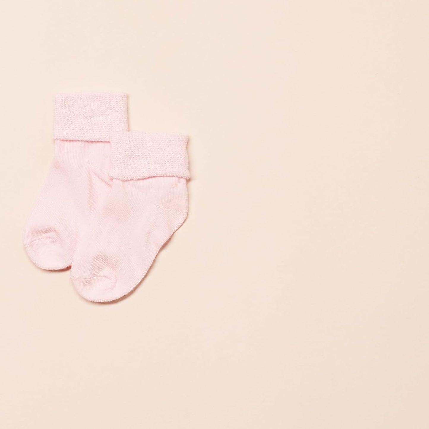 Amazon Essentials Baby Socks, Unisex, Turn Cuff, 6 Pairs