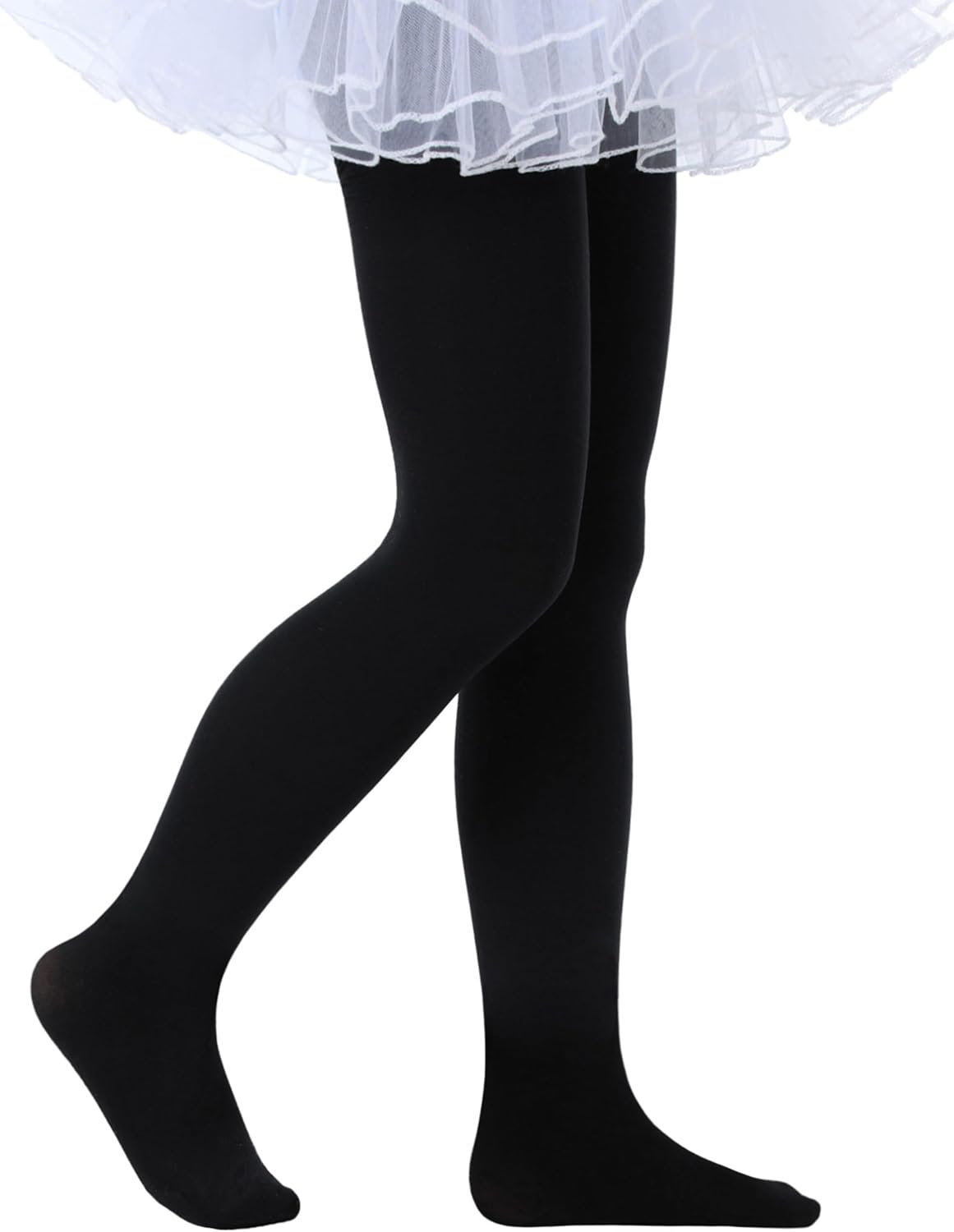 Toddler Girls Tights Dance Ballet Footed Leggings Ultra Soft Stockings for Kids Students