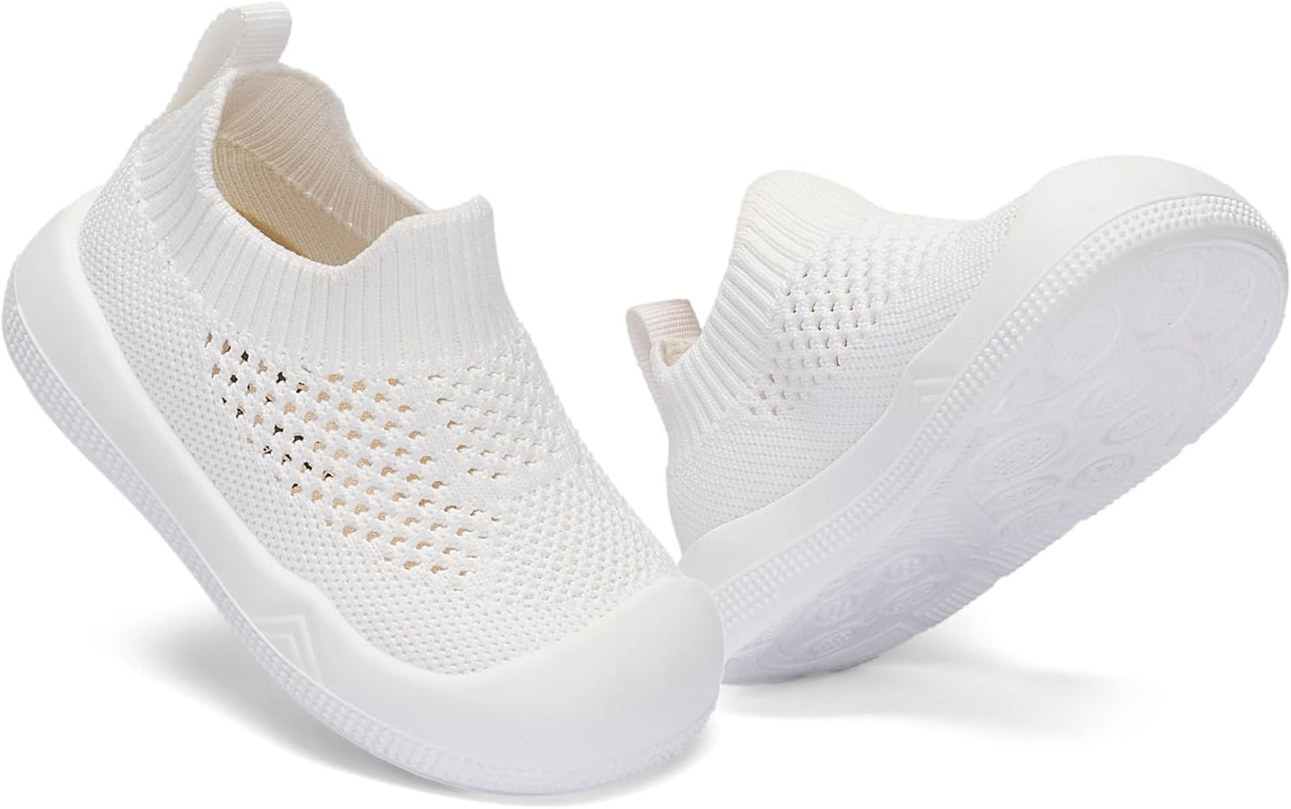 Engtoy Baby Shoes & Socks - Non-Slip Breathable Slippers with Soft Rubber Sole - Baby Boys & Girls Slip On Sneakers