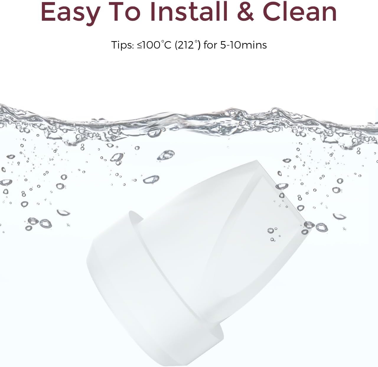 Momcozy Mobile Style | M6 Valves, Original Mobile Style| M6 Breast Pump Replacement Accessories, 4PCS