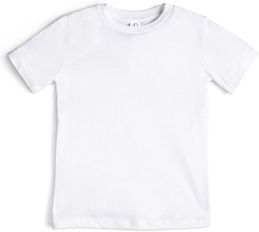 Colored Organics - Organic Cotton Toddler Short Sleeve Shirts - Baby Toddler and Kids Tops - Girls and Boys Tees