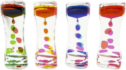 Liquid Motion Bubbler for Sensory Play, Fidget Toy, Children Activity, Desk Top Accessory (Color May Vary, 1 Bubbler)