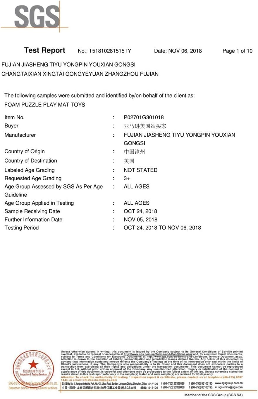 MQIAOHAM® 25 Pieces Puzzle Play Mats, Soft Baby Play Mat, Kids Interlocking Foam Floor Tiles, Toddlers Carpet Playmats G301025-101103111