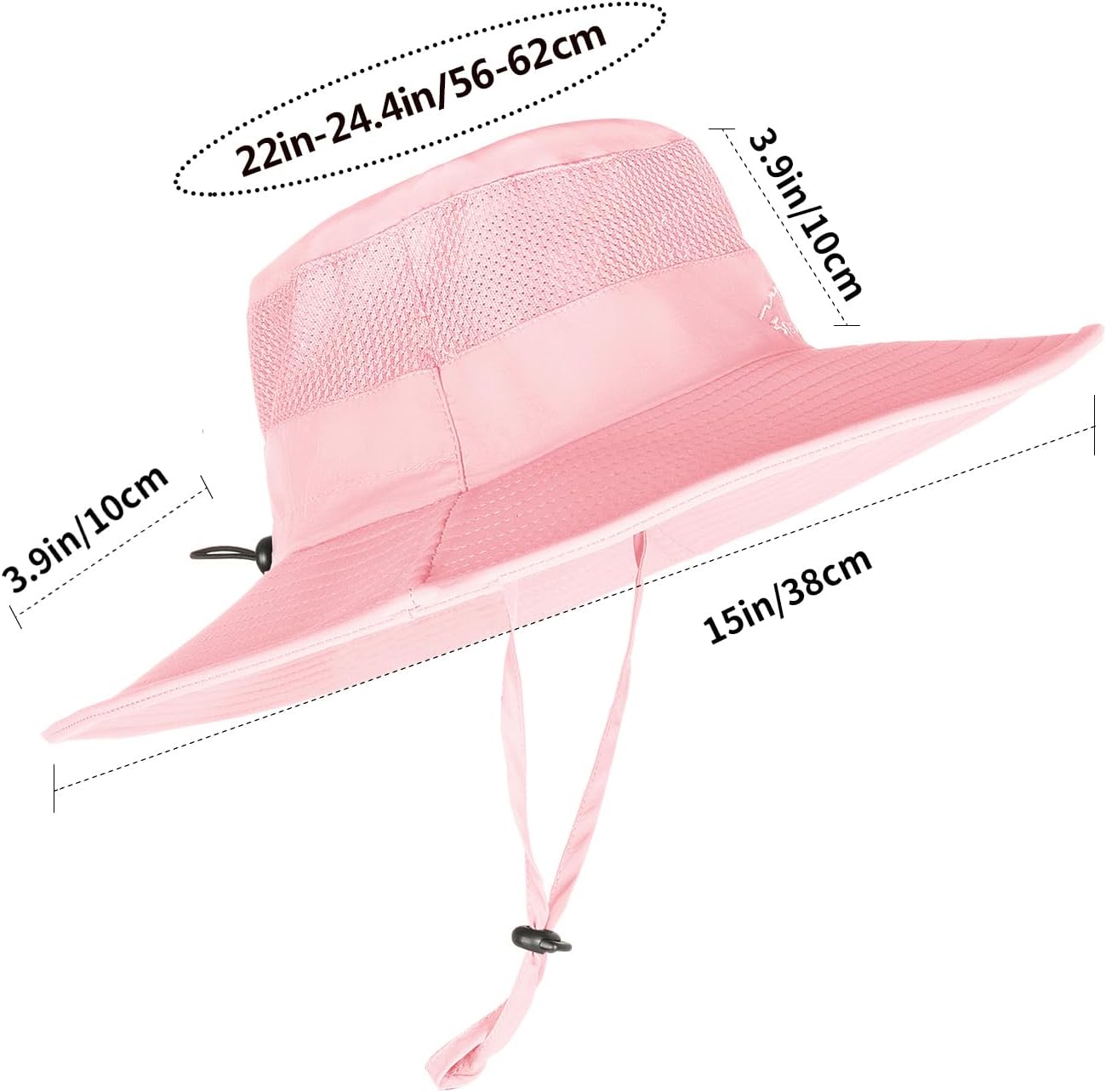 Sun Hats for Men Women Fishing Hat UPF 50+ Breathable Wide Brim Summer UV Protection Hat