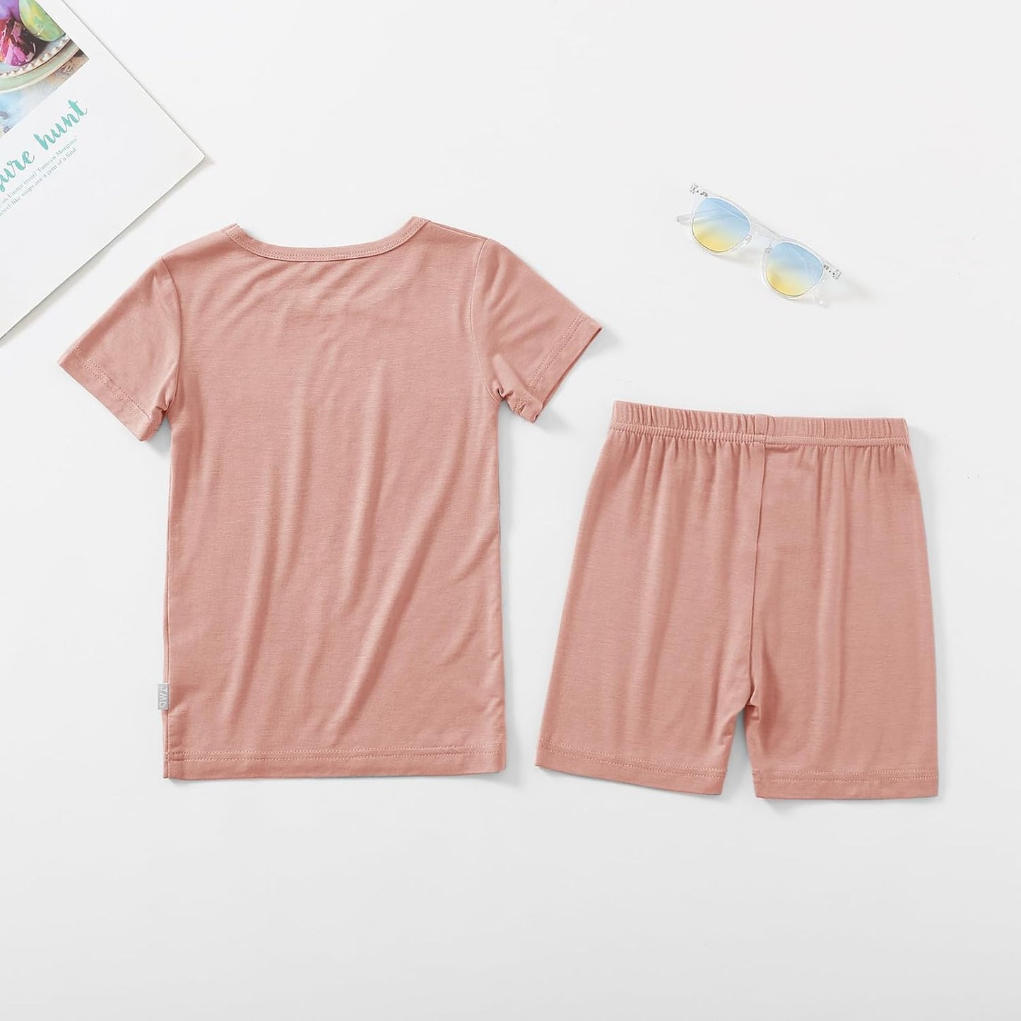 Jimonda Baby Boys Girls Pajama Sets Toddler Sleepwear Cool Jammies 2pcs Viscose from Bamboo PJs 18M-8Y