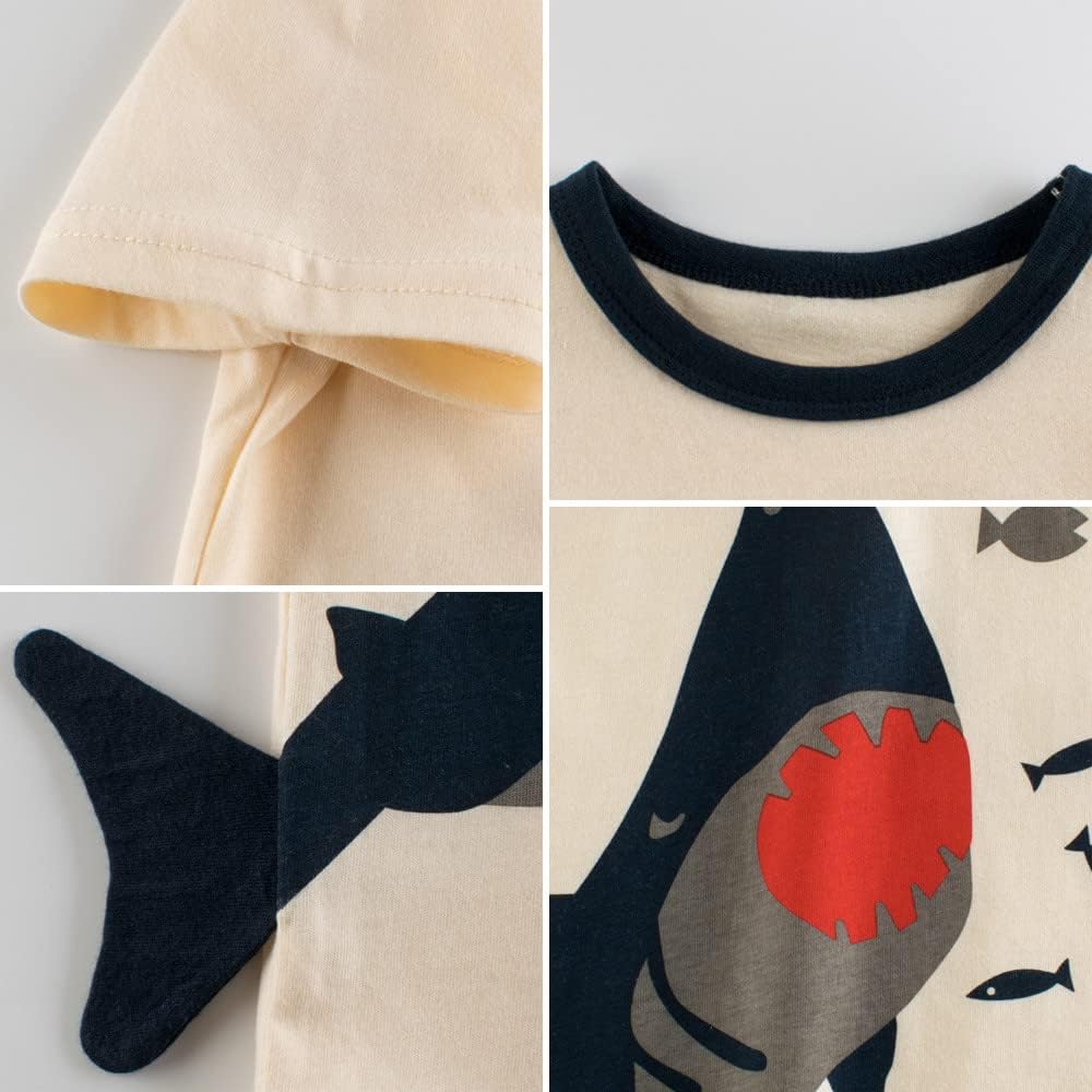 Boys' 4-Pack Excavator Short Sleeve Crewneck T-Shirts Top Tee Size 2-7 Years Toddler Boys' Value Pack Cotton T-Shirt