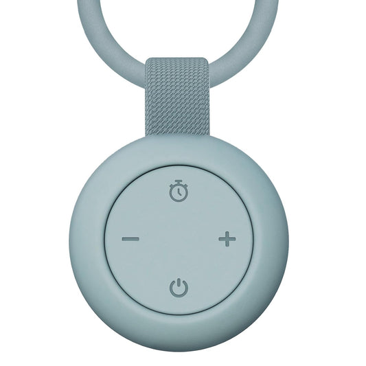 Portable Baby Sound Machine [White Noise for Babies Kids Adults][Sleep Soother][Timer Function][12 Soothing Sounds] 15 Hours Battery Life, Registry Gift,Shower,Clips on Baby Stroller.Slate