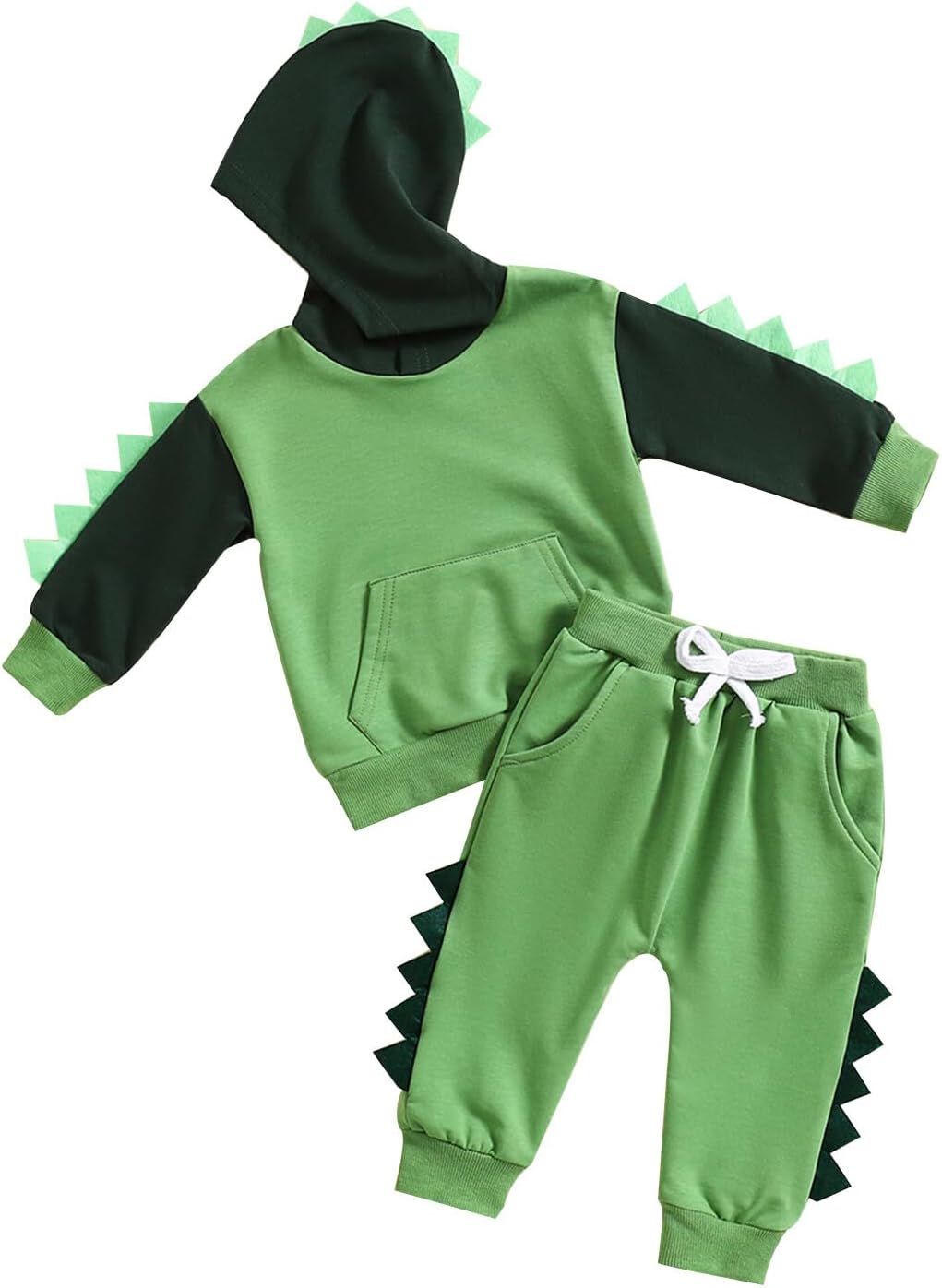 Baby Boy Clothes Toddler Fall Winter Outfits Dinosaur Long Sleeve Hoodies Tops & Jogger Pants Sweatsuit