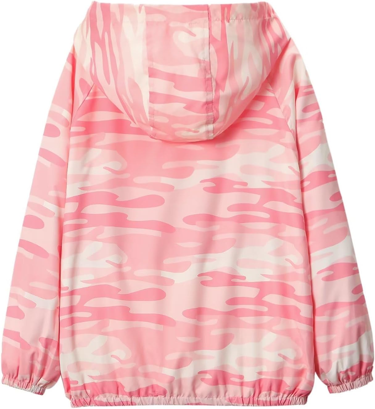 WELAKEN Lightweight Jacket for Girls Kids & Toddler II Girls' Print Water-Resistant Jacket