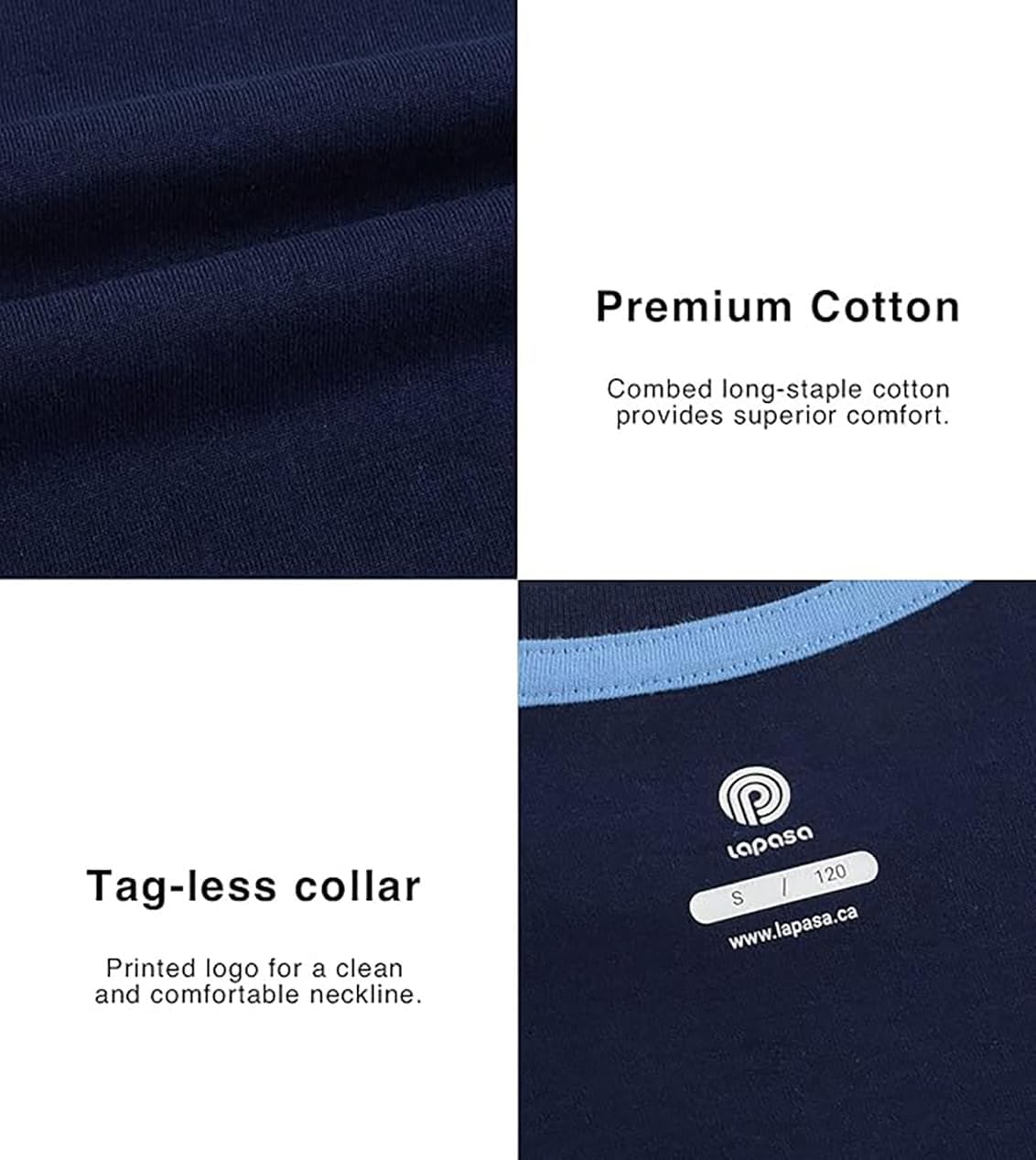 LAPASA Kids T-Shirts Short Sleeve (4 Pack) 100% Cotton Plain Top Tees Boy & Girl Unisex Toddler Children Tie Dye Summer K01