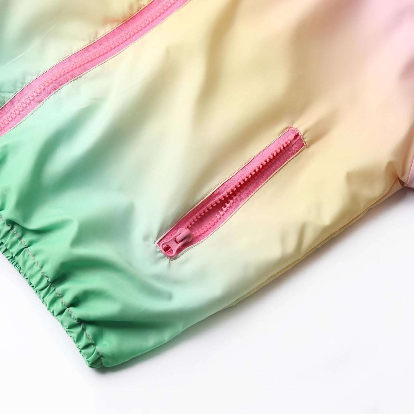 WELAKEN Lightweight Jacket for Girls Kids & Toddler II Girls' Print Water-Resistant Jacket