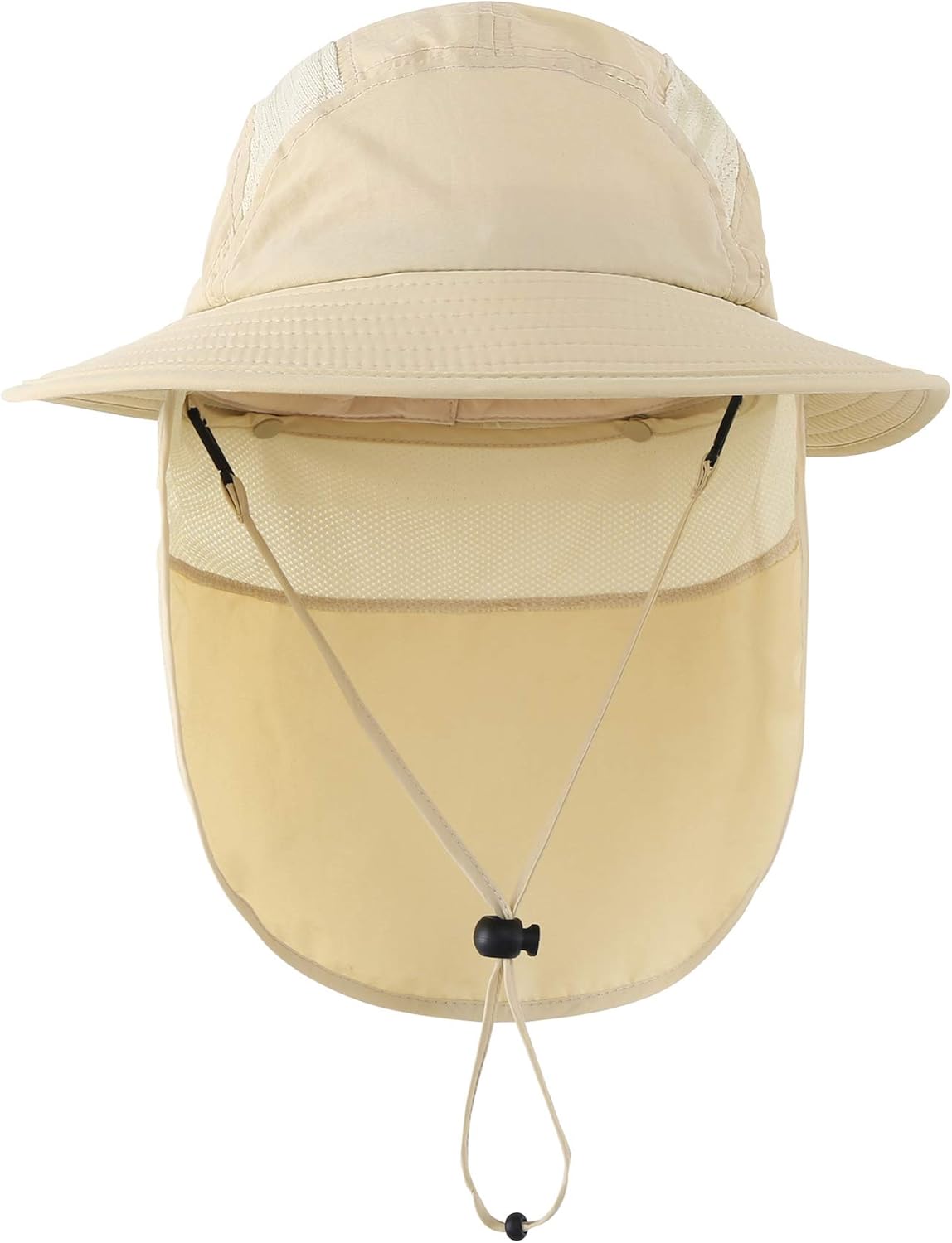 Home Prefer UPF 50+ Boys Sun Hat with Neck Flap Wide Brim Summer Beach Bucket Hat for Boys Girls Toddler Kids Safari Hat