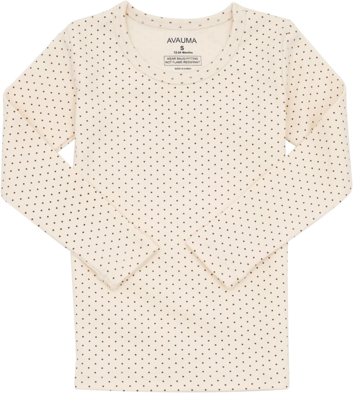 AVAUMA Baby Boys Girls Pajama Set 6M-7T Kids Cute Toddler Snug fit Pattern Design Pjs Cotton Sleepwear