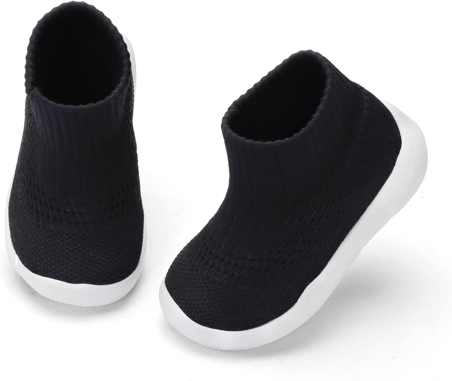 Engtoy Baby Shoes & Socks - Non-Slip Breathable Slippers with Soft Rubber Sole - Baby Boys & Girls Slip On Sneakers