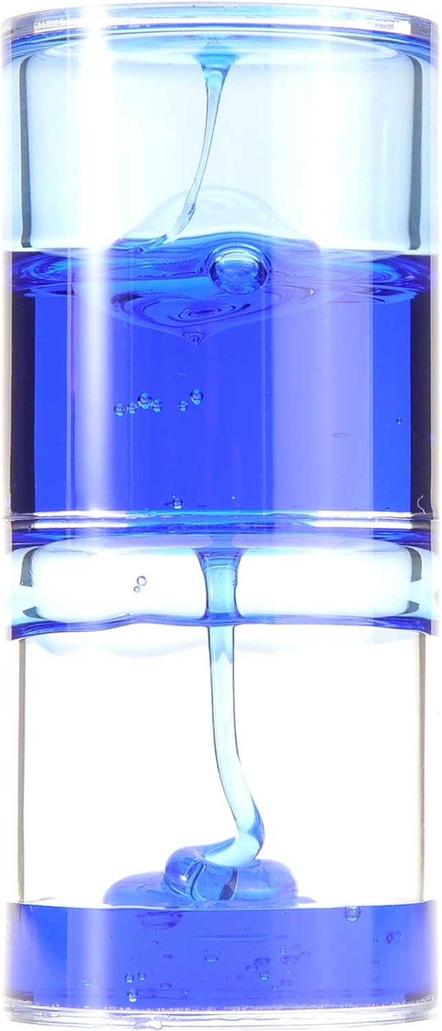 PowerTRC Liquid Motion Spiral Timer Fidget Calming and Soothing Desktop Toy Sensory Visual Toy Beautiful Ooze Tube for Autism, Anxiety & ADHD