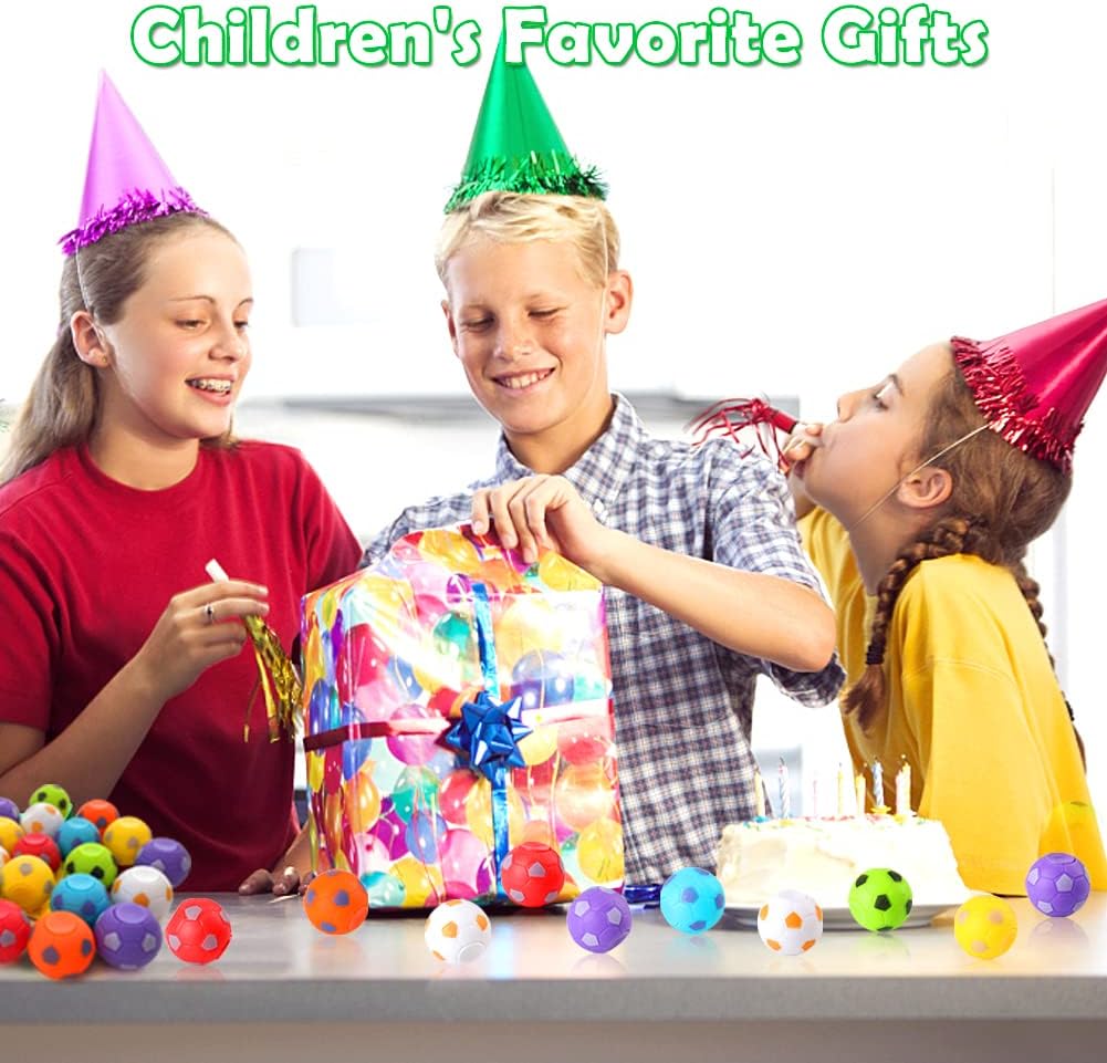 42 Pack Soccer Party Favors, Mini Fidget Spinners Soccer Ball Toys Sensory Fidget Toys Party Favors for Kids 4-8 8-12 Goodie Bag Stocking Stuffers Birthday Prizes for Classroom