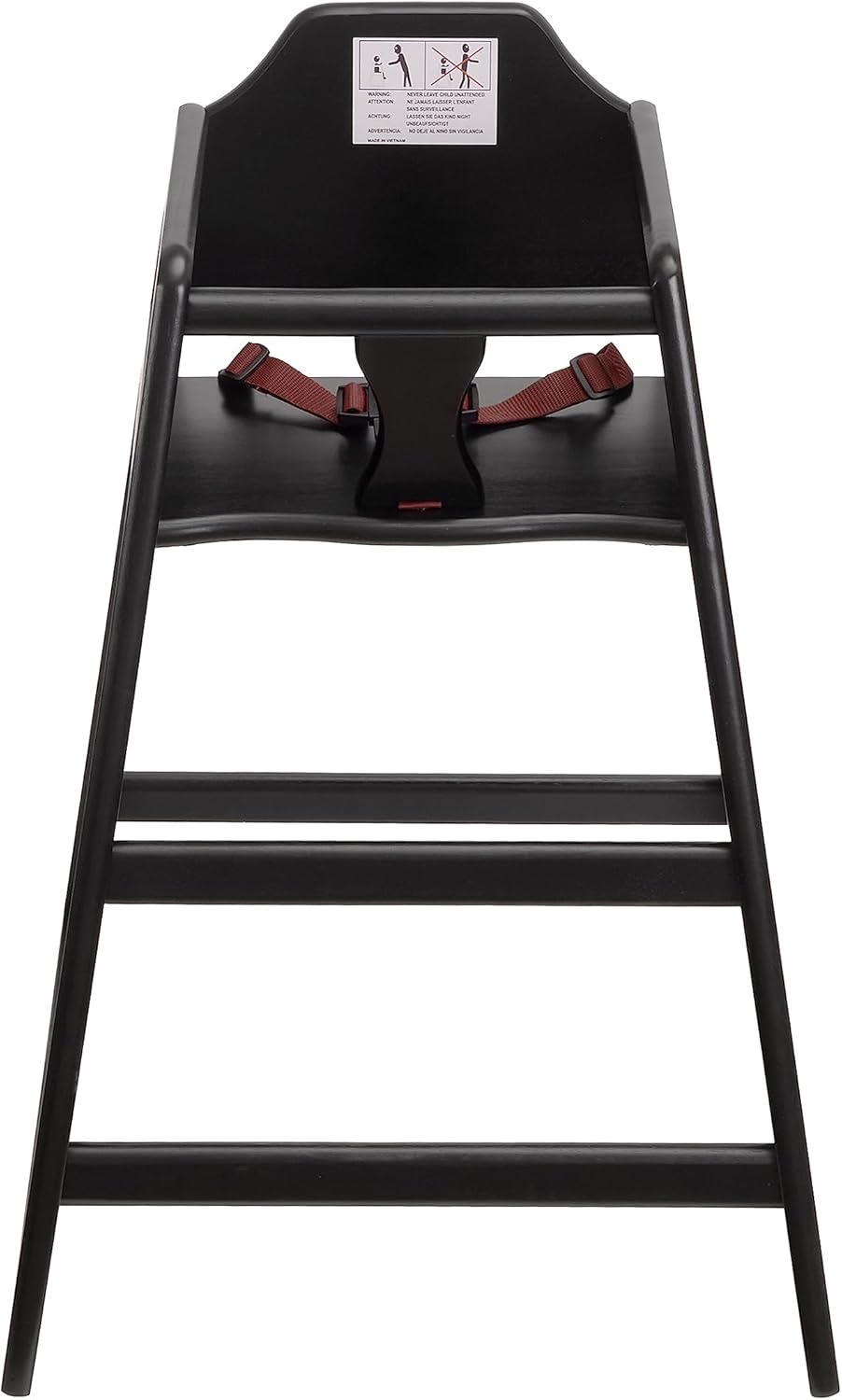 Baby Highchairs, Durable Dining Feeding Chair with Steps, High Chairs for Babies and Toddlers, Seating Ready-to-Assemble Restaurant Wood High Chair, Wooden High Chair (Highchair/Booster/Chair)