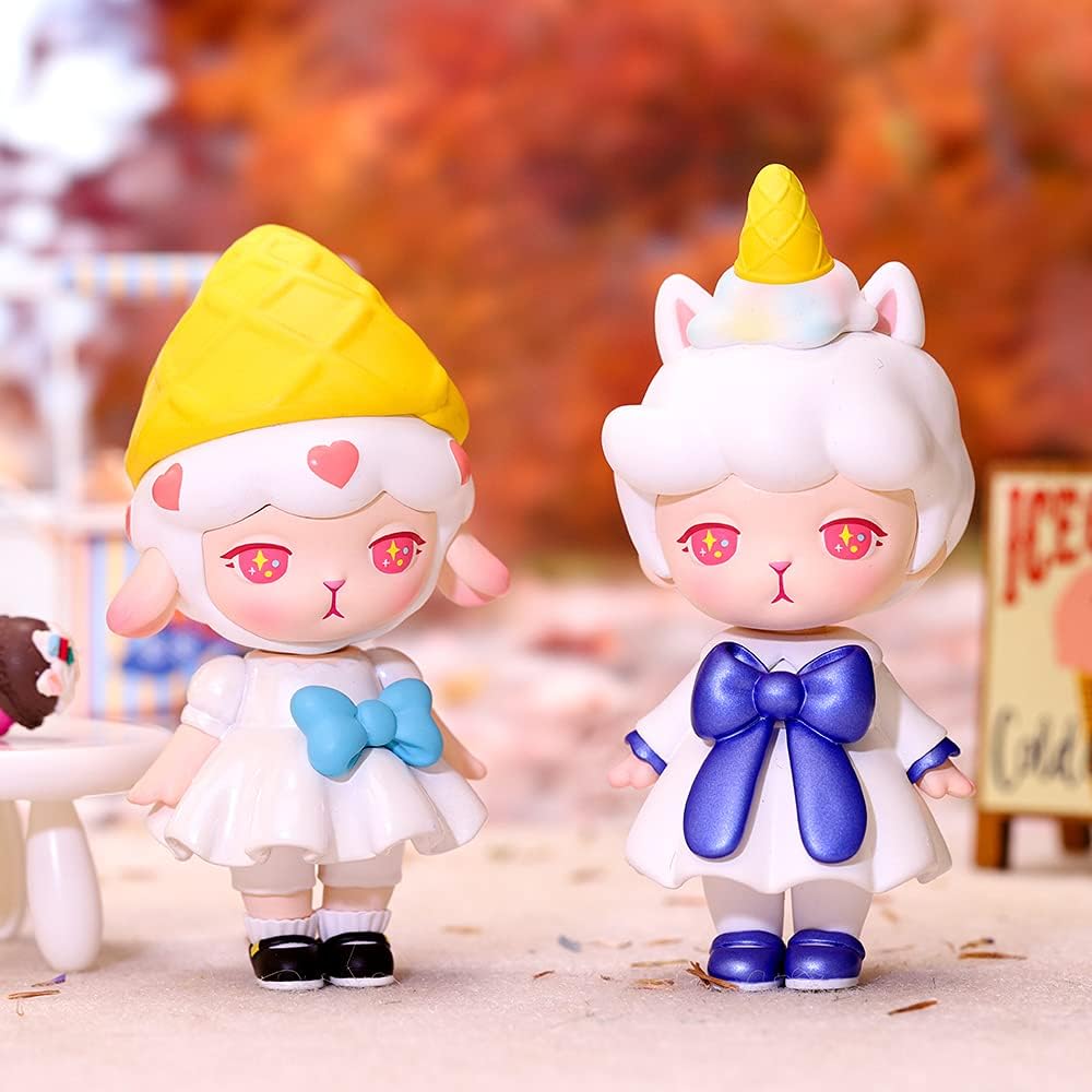 POP MART Blind Box Toy Box Bulk Popular Collectible Random Art Toy Hot Toys Cute Figure Creative Gift, for Christmas Birthday Party Holiday (Single Box, Bunny Zodiac Series)