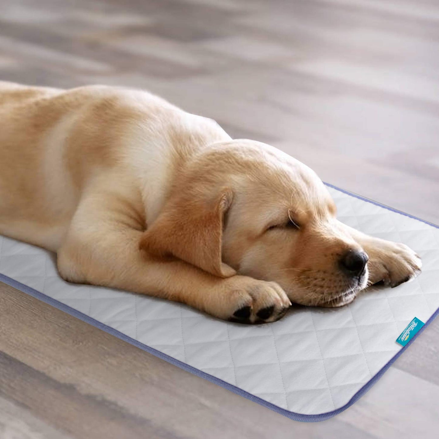 Waterproof Crib Mattress Protector 18" x 36", Non-Slip & Sturdy Mattress Pad Mat, 4 Layers Incontinence Bed Pad for Children Adults, Pets Training Pee Pad, White