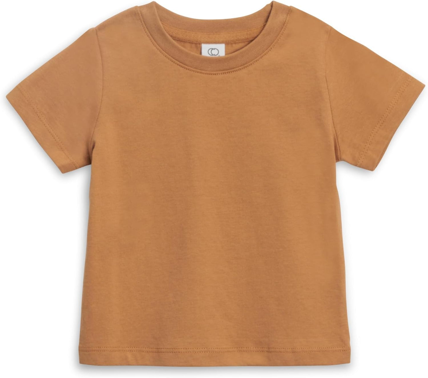 Colored Organics - Organic Cotton Toddler Short Sleeve Shirts - Baby Toddler and Kids Tops - Girls and Boys Tees