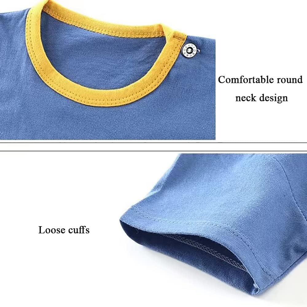 Toddler Baby Boy Clothes for 2t 3t Boys Cute Summer Short Sleeve T-Shirt Tops Shorts Clothes Sets Baby Boy Outfits