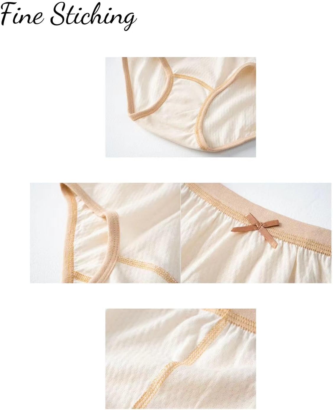 GZMM Girls Underwear Organic Cotton Panties Toddler Kids Briefs