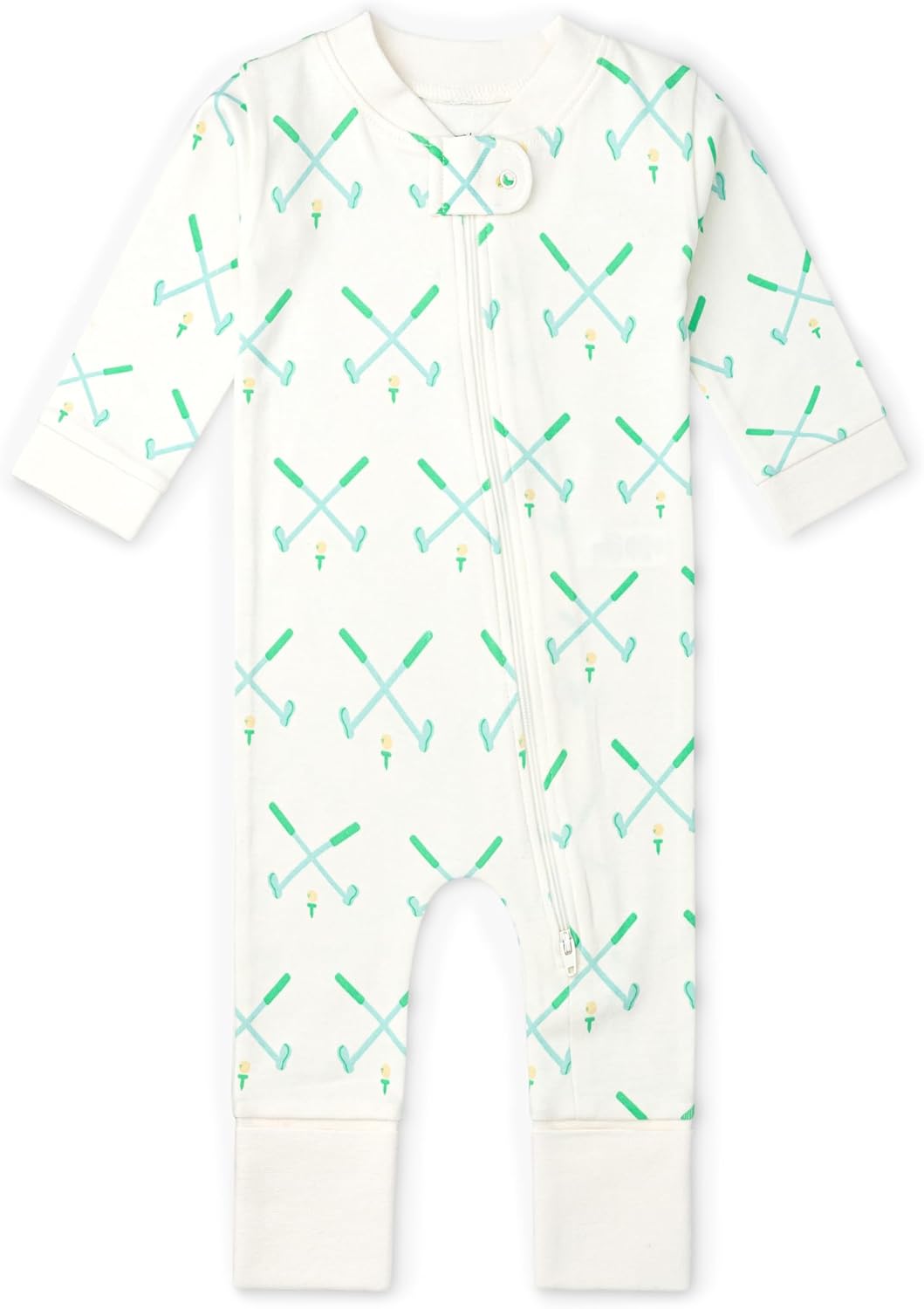 MONICA + ANDY Baby Organic One-Piece Baby Pajamas
