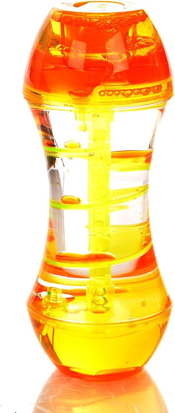 Playlearn Liquid Motion Bubbler - Liquid Timer Sensory Toy – Calming Water Timer Fidget Toy – 3Pack