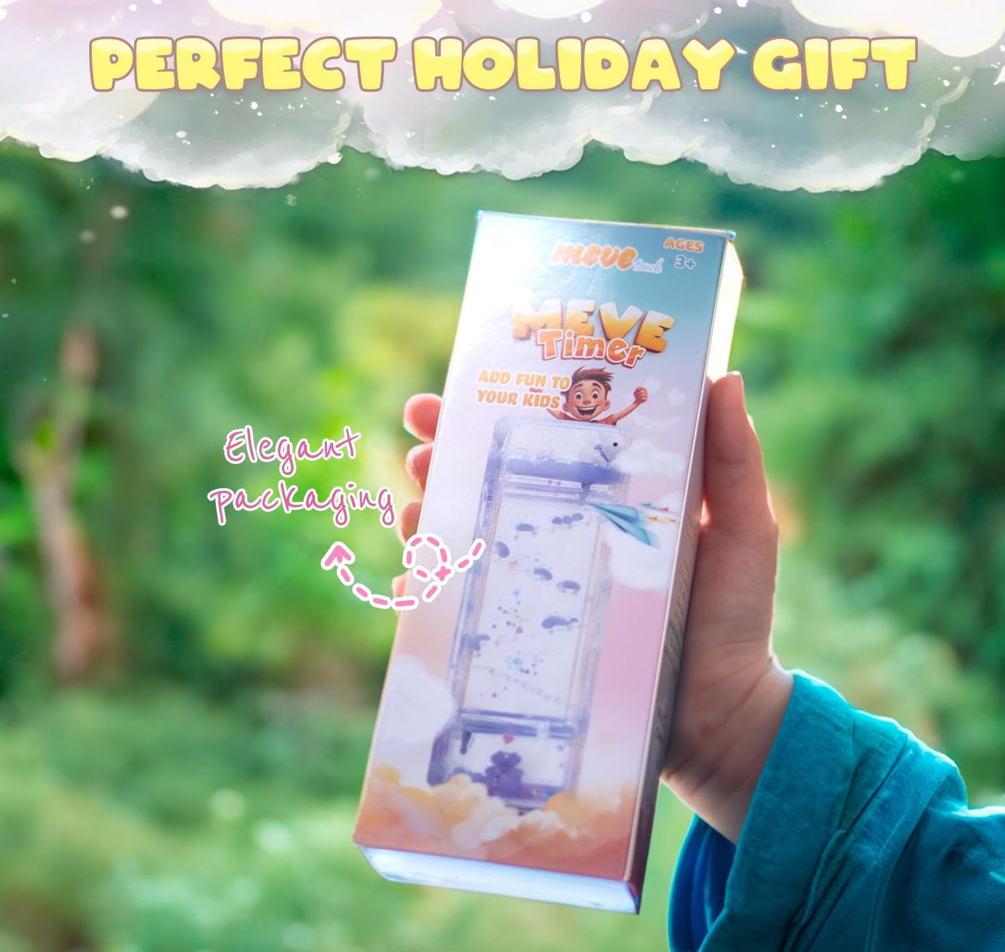 Exclusive Model Liquid Motion Bubbler Timer Soothing Sensory Toy for Relaxation Calming Stress Relief and Sensory Play Perfect for Kids and Adults Unique Desk Decor for Stress and Focus.