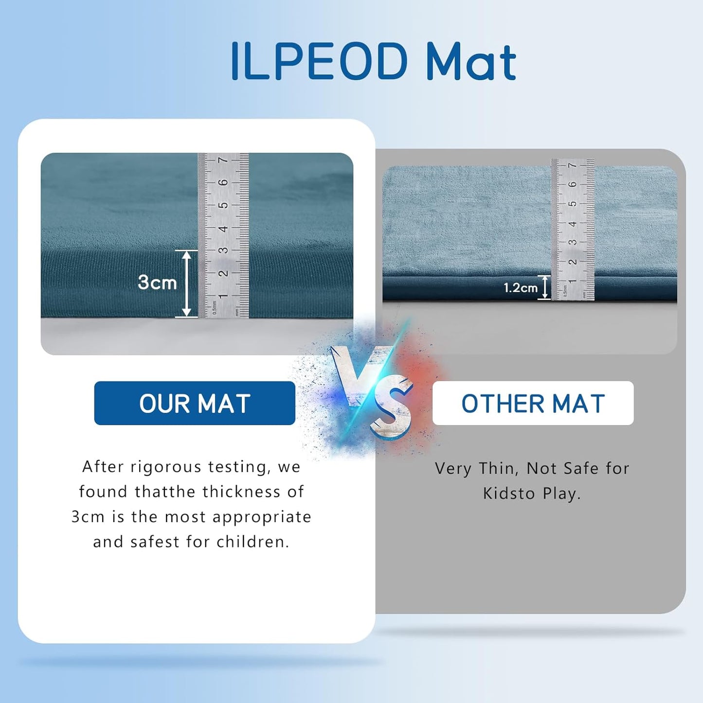 Baby Play Mat 1.2" Thick Memory Foam Nursery Rug Area Rug, 9’2” X 6’7” Yoga Mat Playmat Crawling Mat for Baby,Toddlers, Infants, Kids,Floor Mat Tatami Mat for Living Room with Non-Slip(Green)