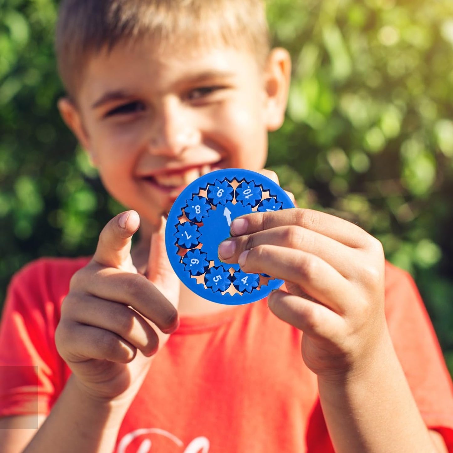 Math Fidget Spinners,Educational Math Fact Fidget Spinners - Learn Division & Multiplication - Perfect for Stimmers & Fidgeters (Add Or Subtract 9pcs)