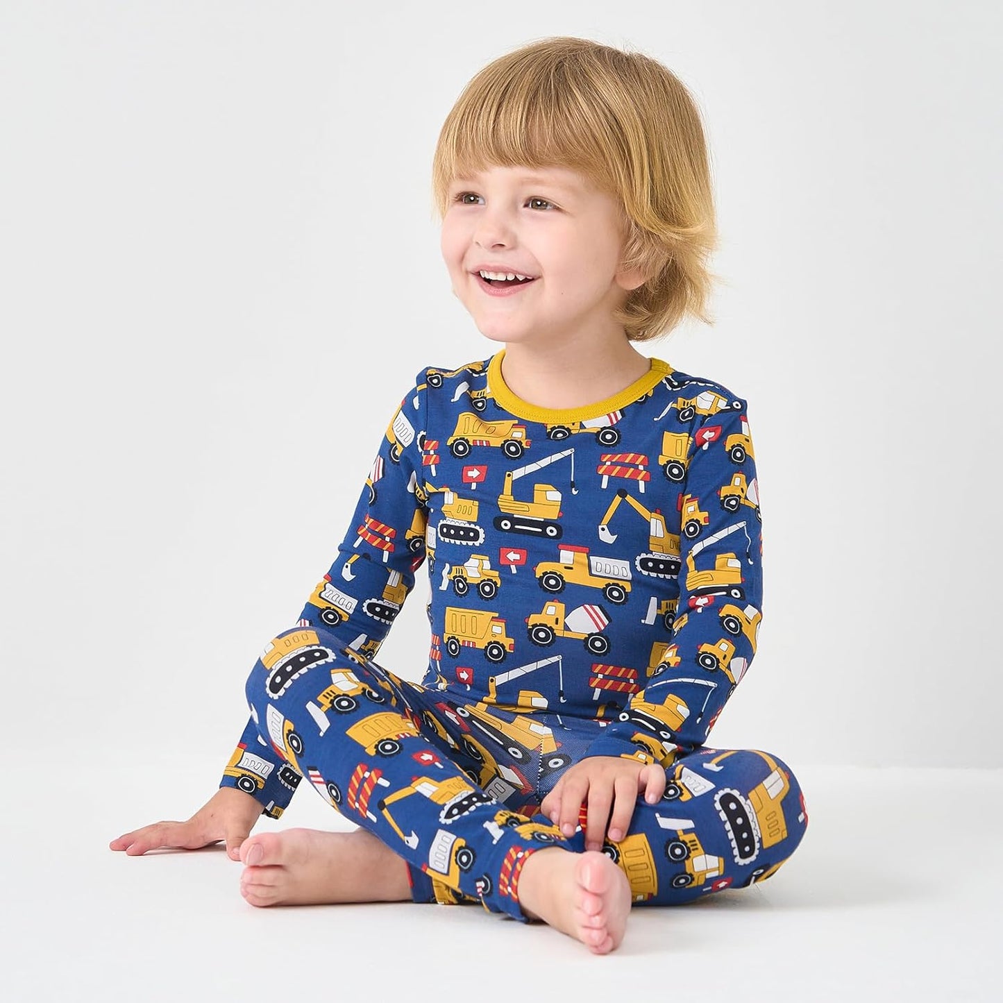 pureborn Baby Toddler Kids Viscose from Bamboo Pajamas Set Pjs 2pcs 18M-8Y