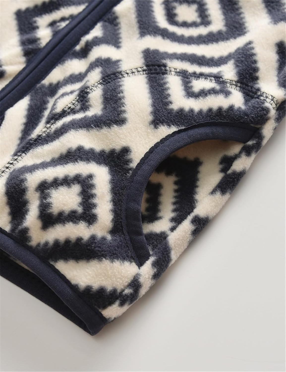 Kids Printed Polar Fleece Jacket Toddler Baby Boys Girls Autumn Winter Warm Sherpa Lining Outerwear Soft Lightweight