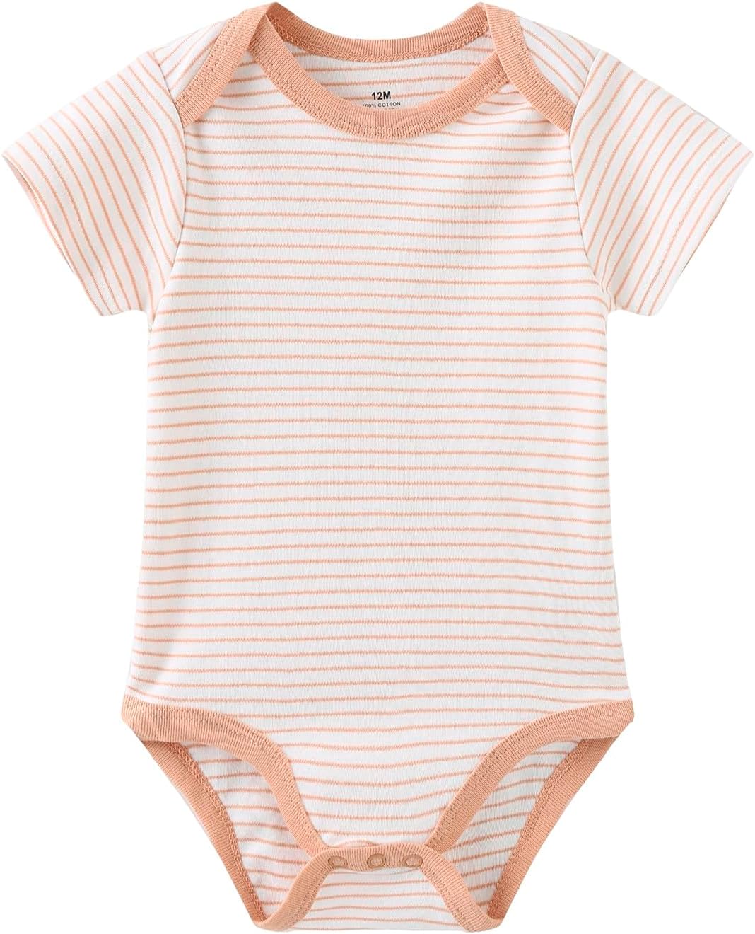 Baby Bodysuit Short Sleeve one-Piece Newborn Baby Clothes for Baby Boy and Girls