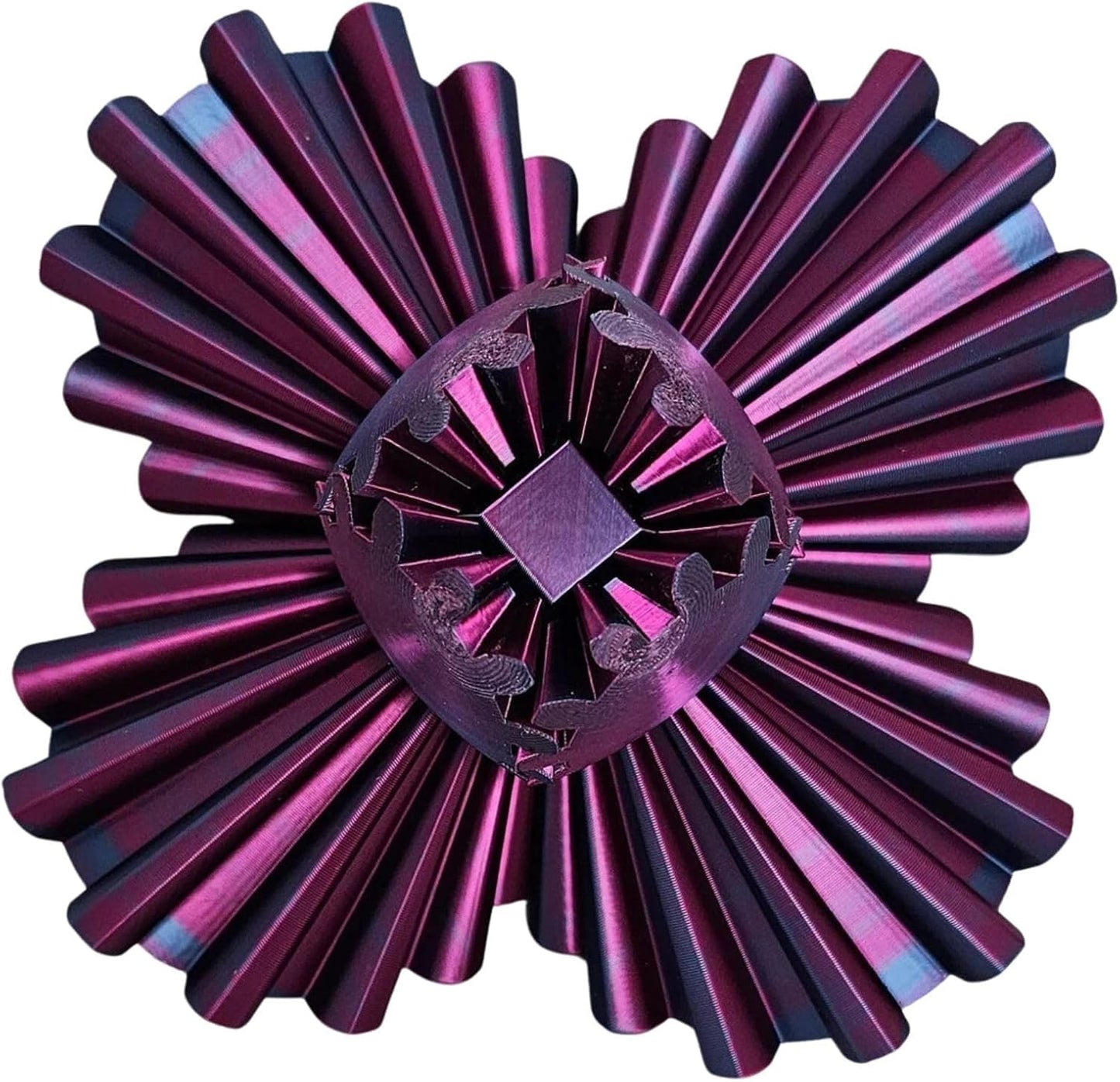 Gear Ball for ADHD 3D Printed Gear Ball Steampunk Whirling Wonder Fidget Toy Gearsphere Gear Ball for Stress and Anxiety Relaxing Fidget Ball Ideal for Sensory Needs and Autism (Candy)