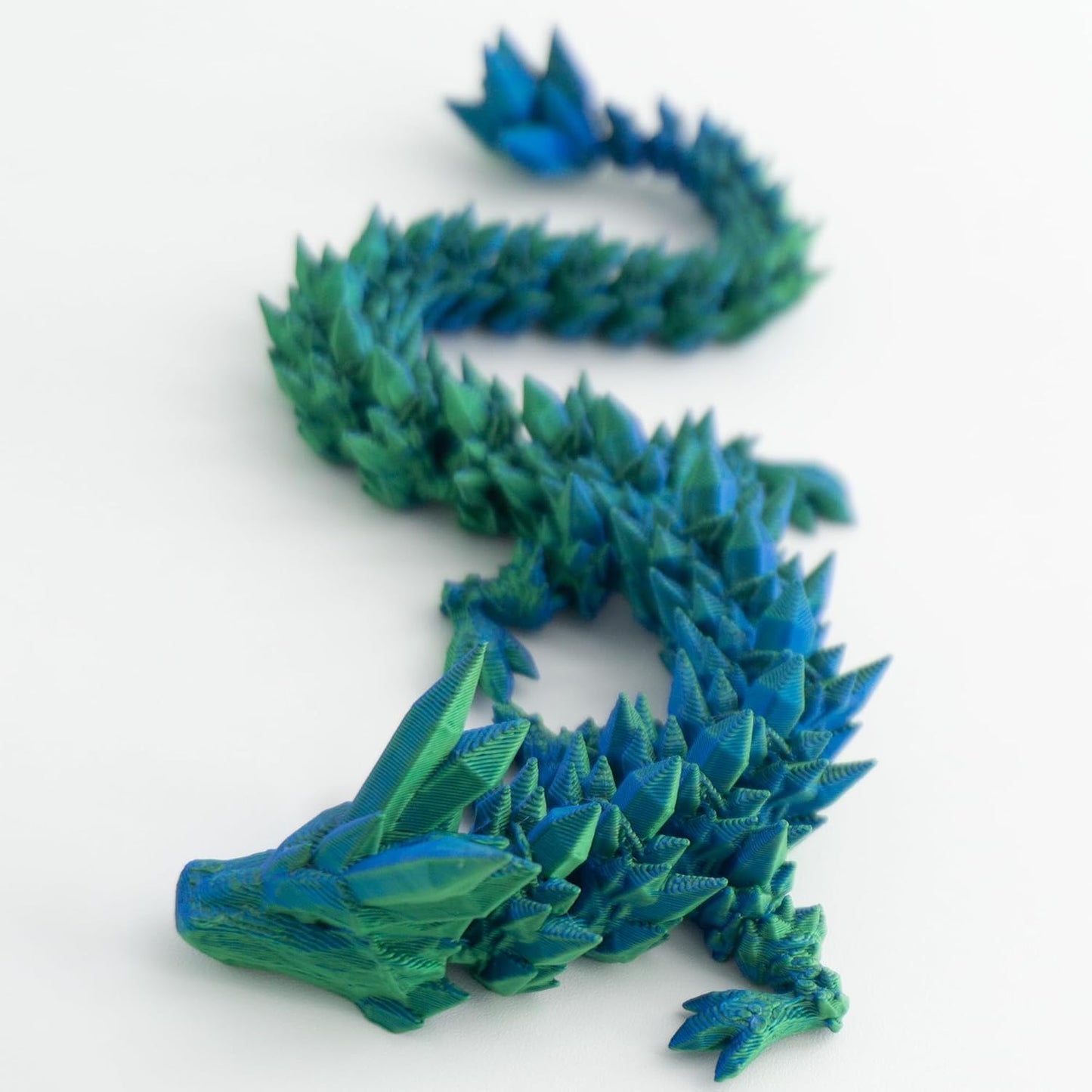 Dragon Egg, Easter Egg with Pet Dragon, 3D Printed Dragon, Crystal Dragon Fidget Toy, Articulated Dragon Eggs Fidget Toy Surprise for Adults