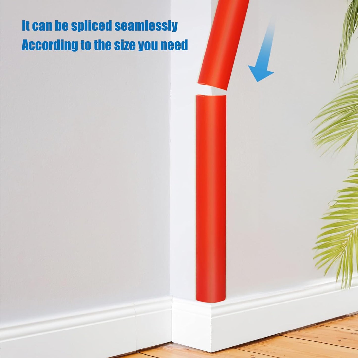 Wall Corner Edge Protector 4 Pack,1.57x1.57x23.62x0.28 inch Soft Baby Proof Corner Guards for Sharp Edges, Self-Adhesive Corner Protectors for Home, Kindergarten,Thickness-7mm(0.28 in)