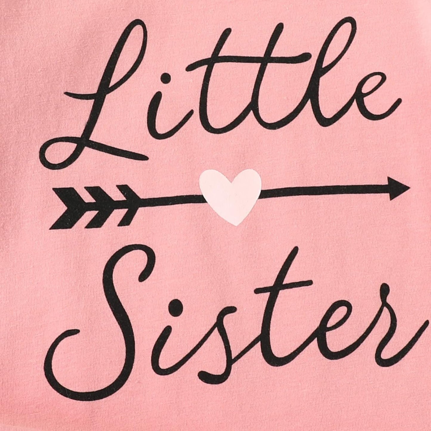 AMAWMW Newborn Baby Girl Little Sister Sleeper Gown Stripe Long Sleeve Nightgown Pajamas Gifts Stuff Essential Outfit