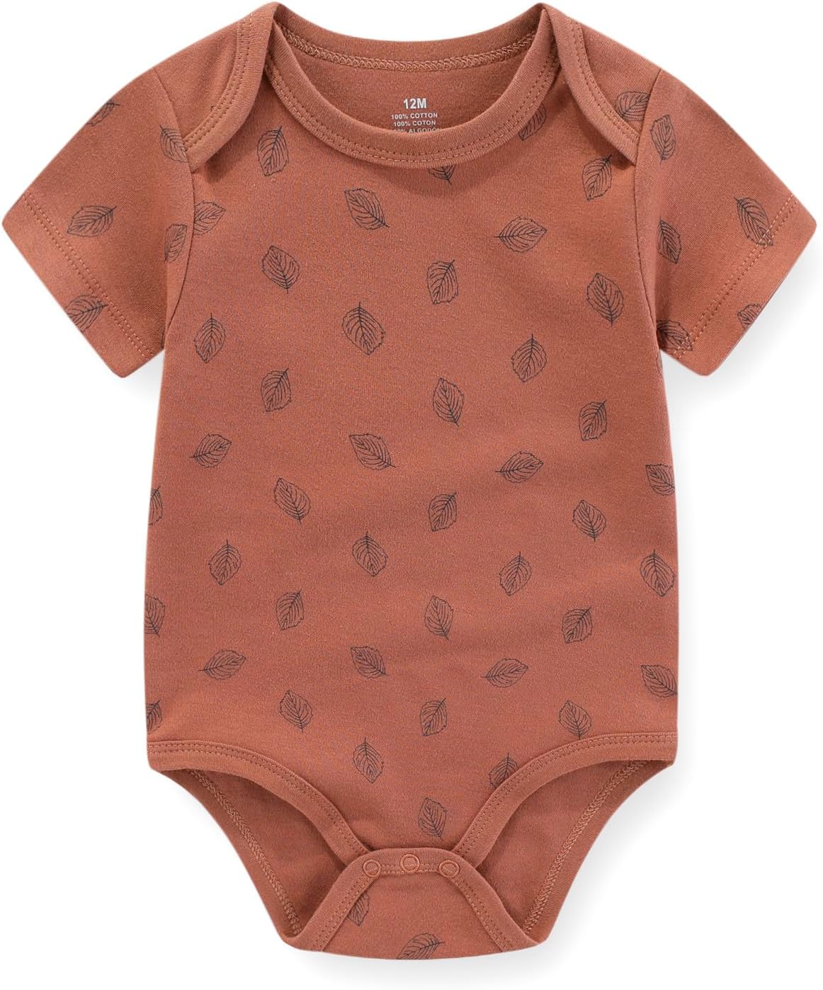 Baby Bodysuit Short Sleeve one-Piece Newborn Baby Clothes for Baby Boy and Girls