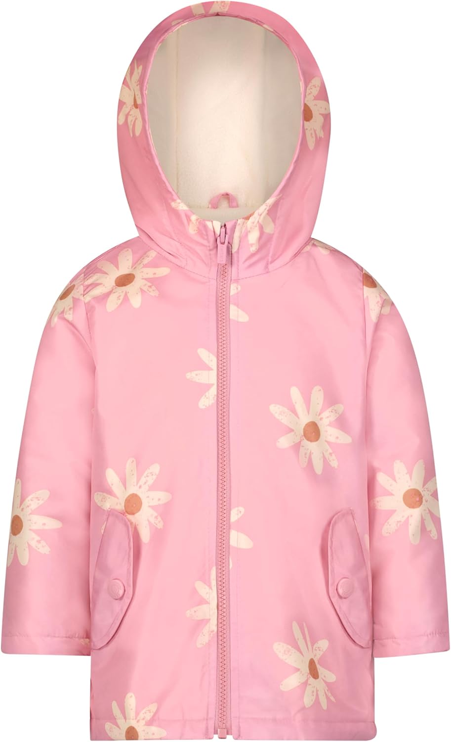 Carter's Toddler Girls Midweight Jacket, Warm, Hooded, Water-Resistant Winter Coat