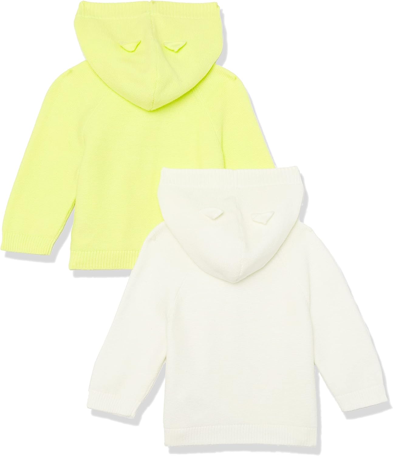Amazon Essentials Unisex Babies' Hooded Sweater, Pack of 2