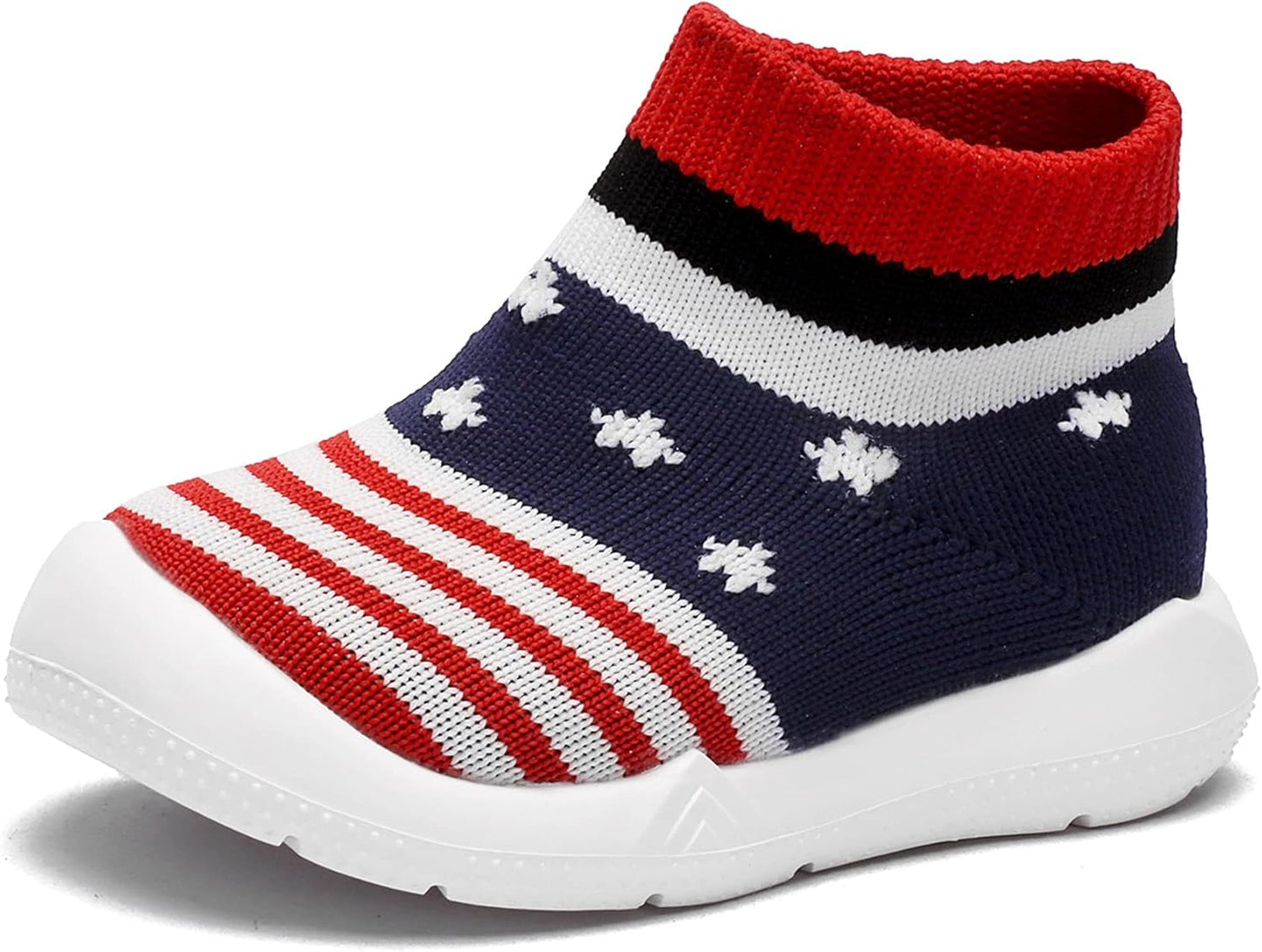 Engtoy Baby Shoes & Socks - Non-Slip Breathable Slippers with Soft Rubber Sole - Baby Boys & Girls Slip On Sneakers