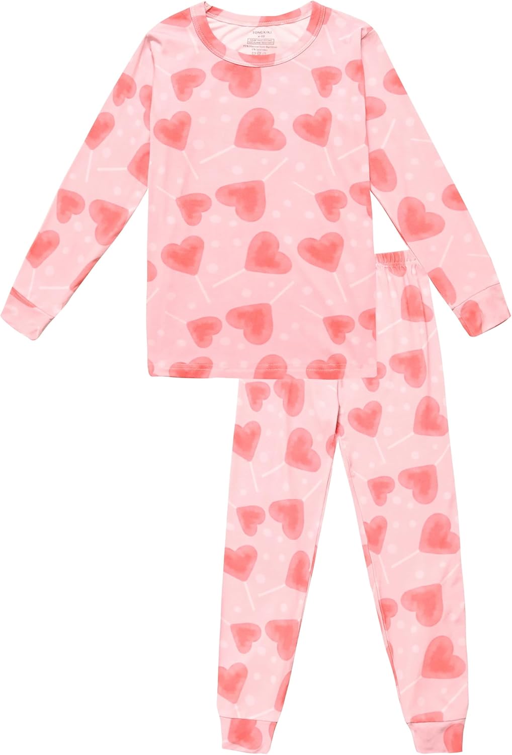 BABY 2T-10Y Toddler Kids Girls Boys Soft Comfy Viscose 2pcs Set Long Sleeve Plain Shirts and Pants Sets